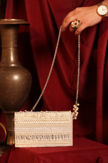Statement festive bag for mehendi, sangeet, and cocktail parties