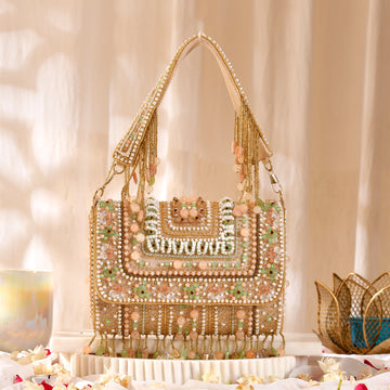 Meenakari Pastel Clutch