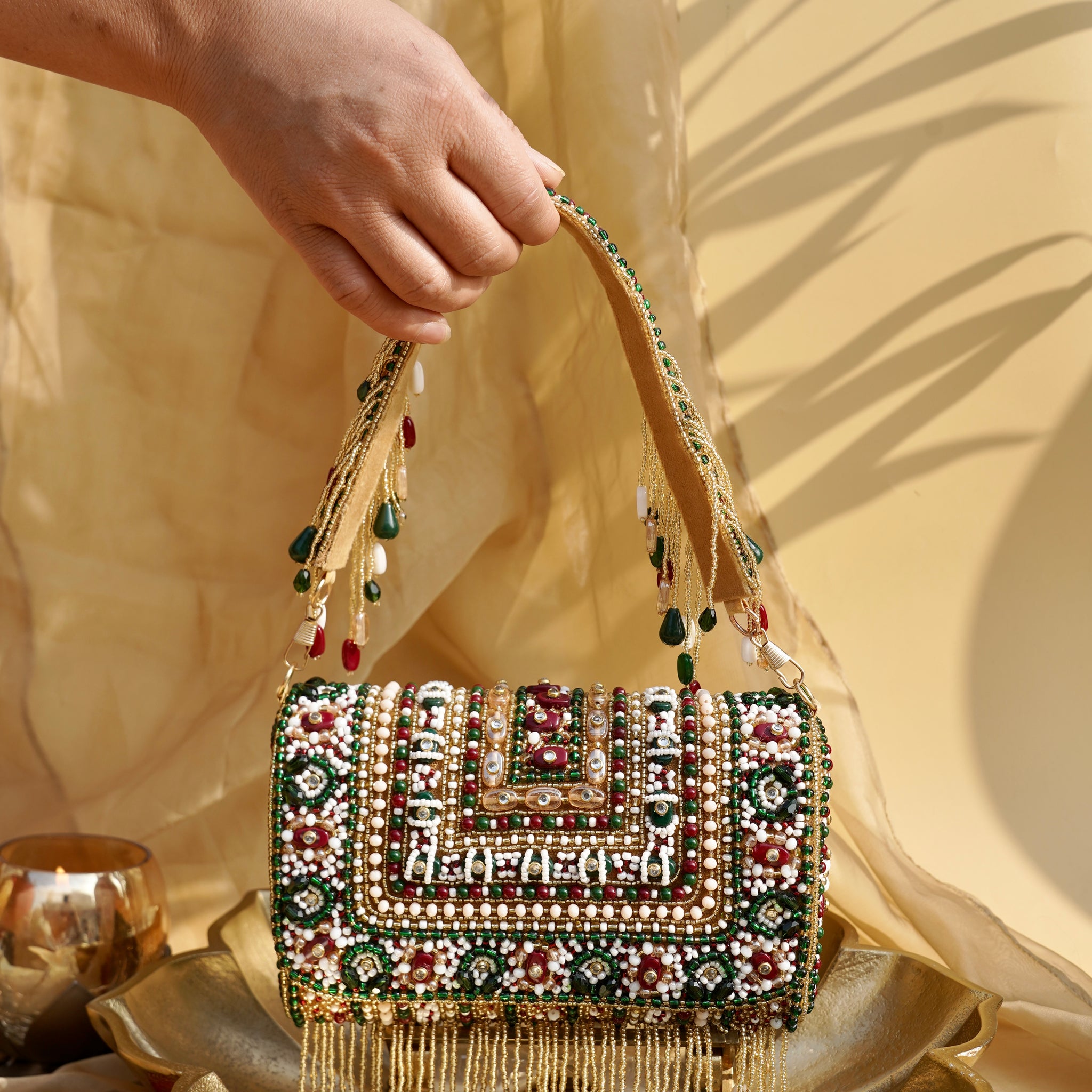 Meenakari Clutch