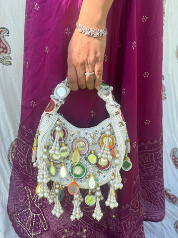 Majestic Mirror clutch