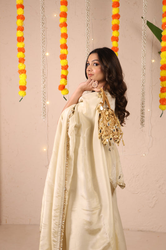 Majestic Mirror Golden Potli