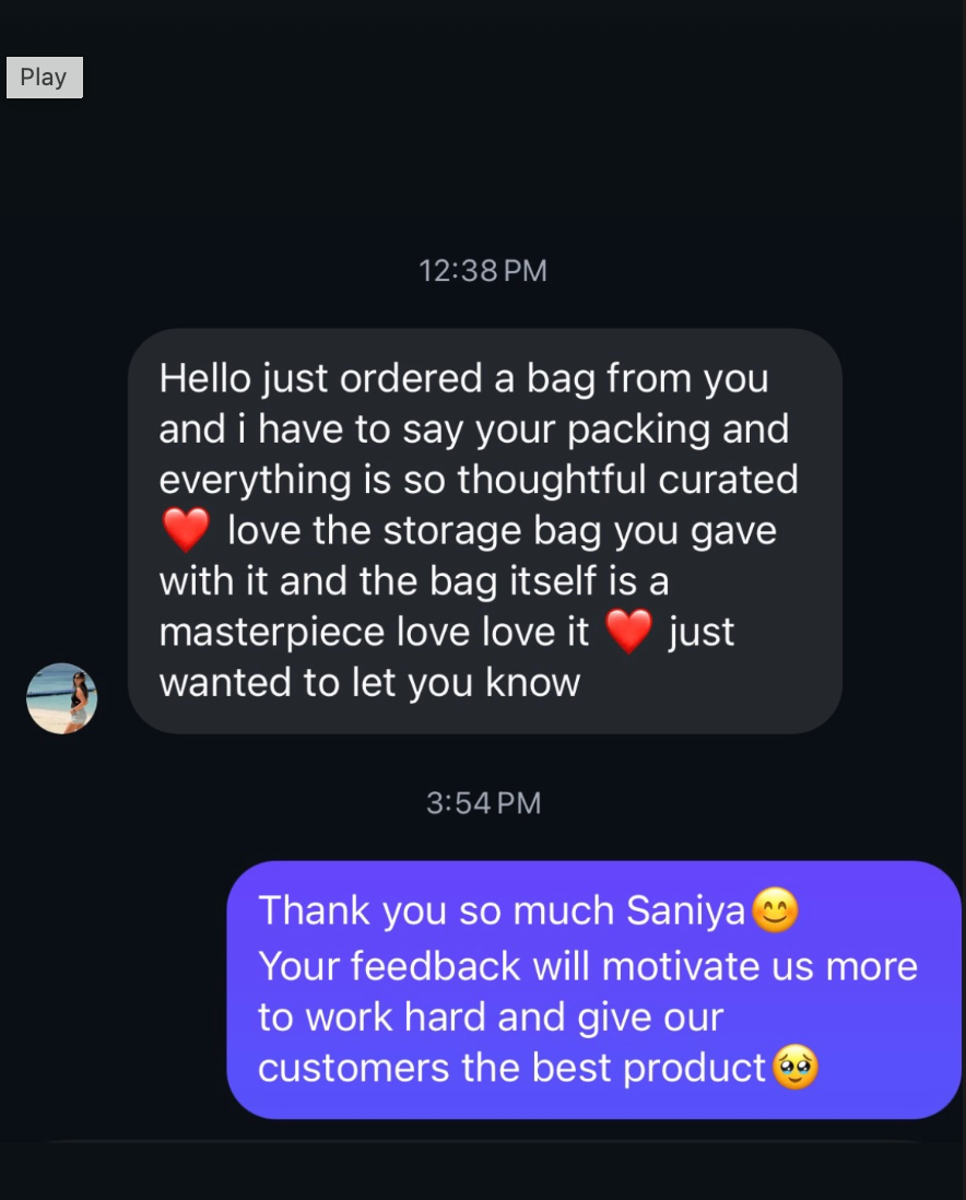 Customer review