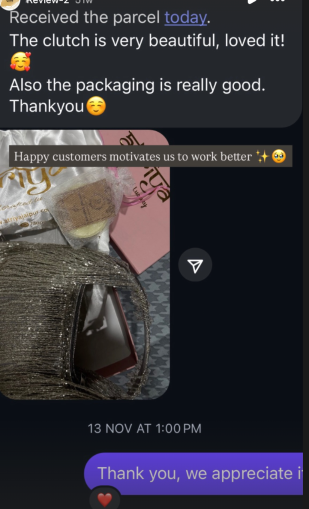 Customer review